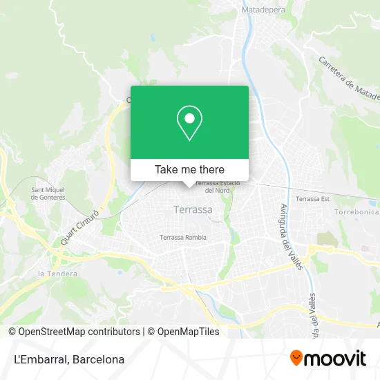 L'Embarral map