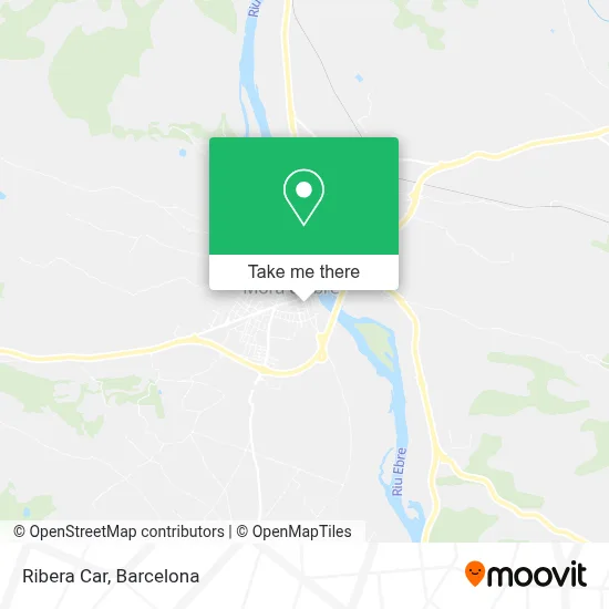 Ribera Car map