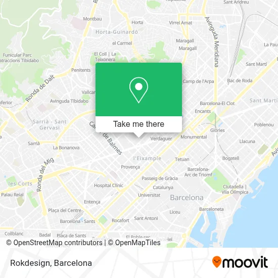 Rokdesign map