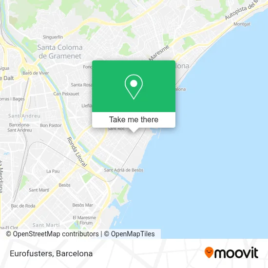 Eurofusters map
