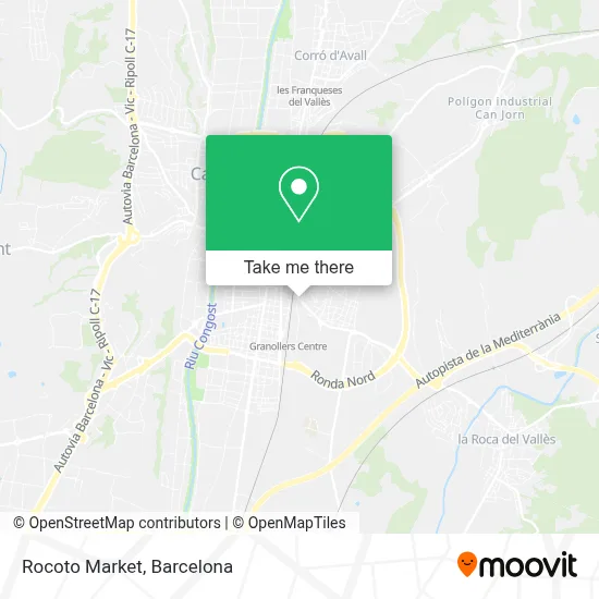 Rocoto Market map