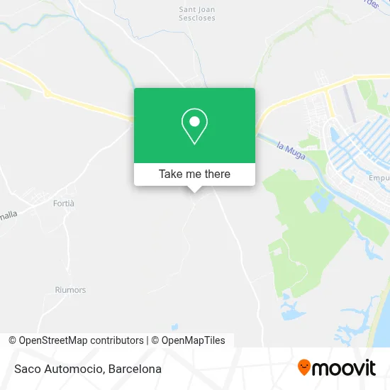 Saco Automocio map