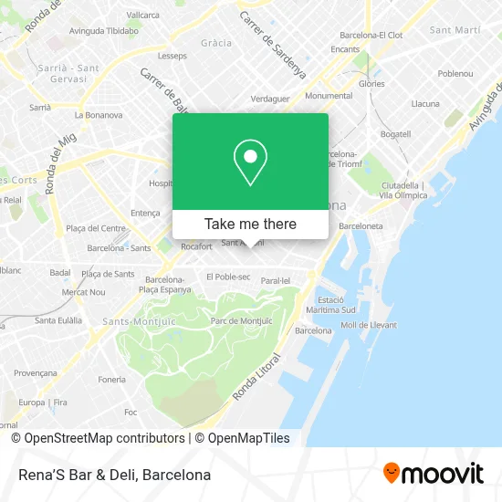Rena’S Bar & Deli map