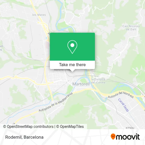 Rodemil map