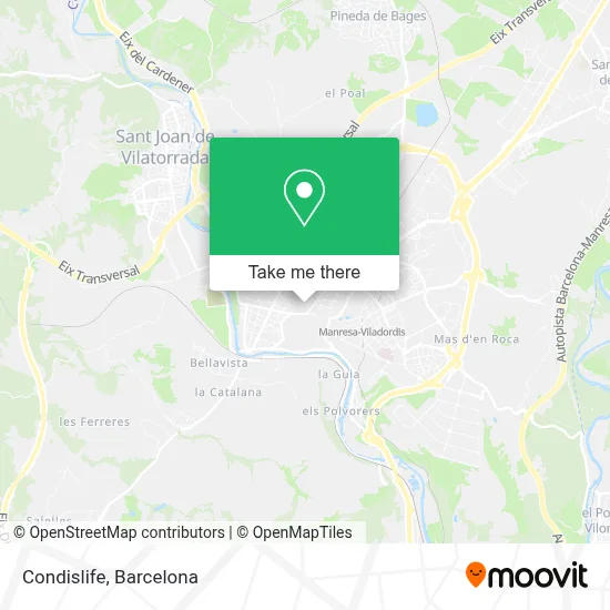 Condislife map