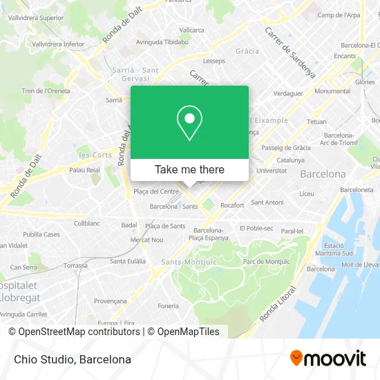 Chio Studio map