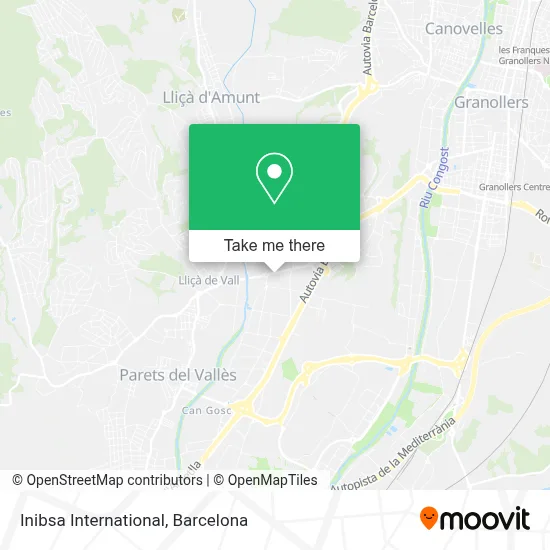 Inibsa International map