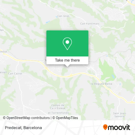 Predecat map