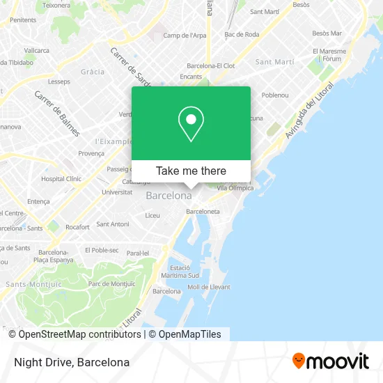 Night Drive map