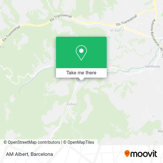 AM Albert map