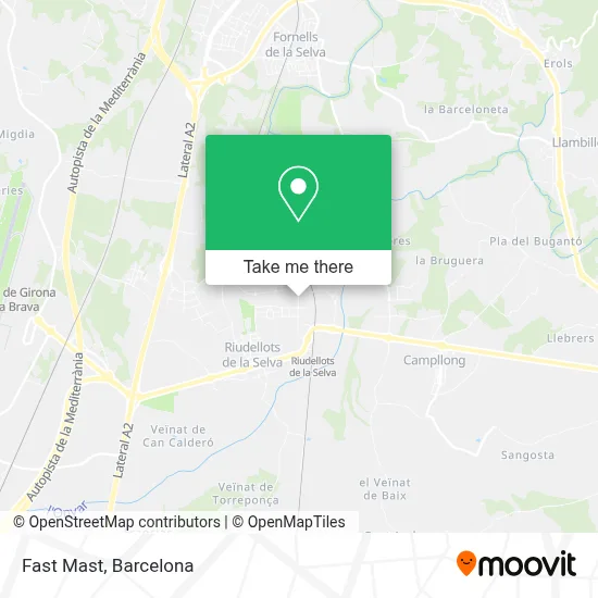 Fast Mast map