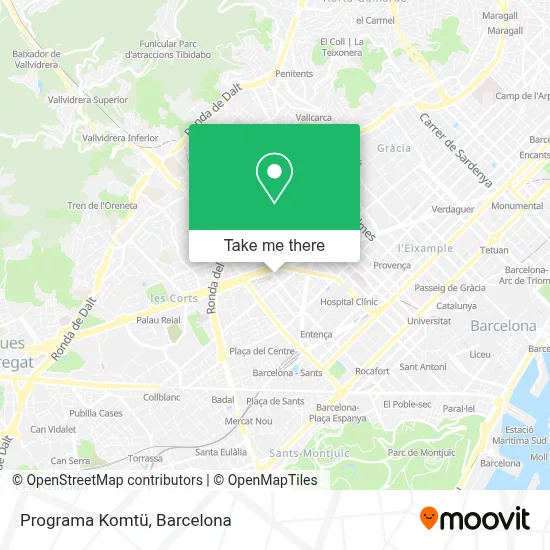 Programa Komtü map