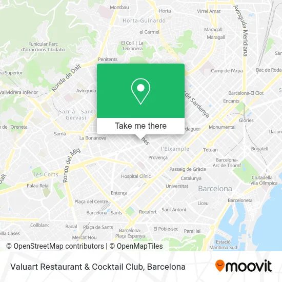 Valuart Restaurant & Cocktail Club map