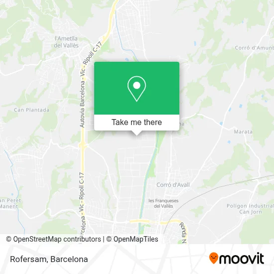 Rofersam map