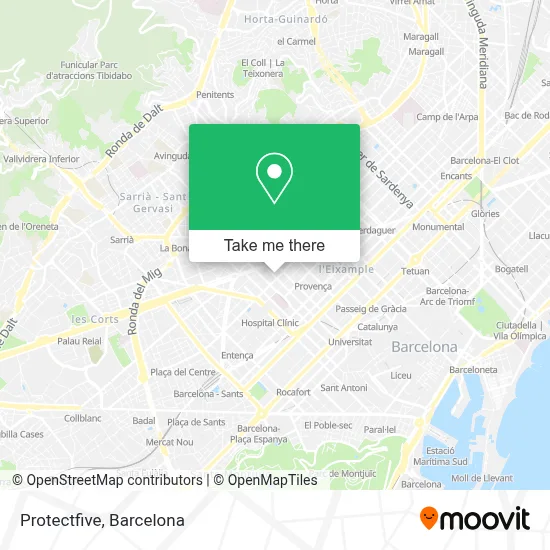 Protectfive map
