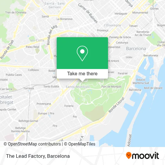The Lead Factory map