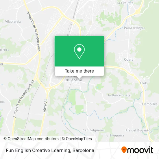 Fun English Creative Learning map