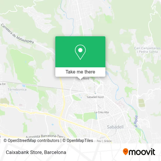 Caixabank Store map