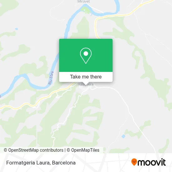 Formatgeria Laura map