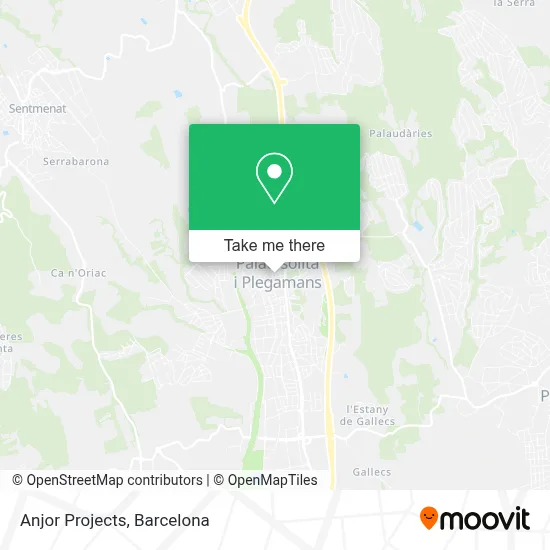 Anjor Projects map