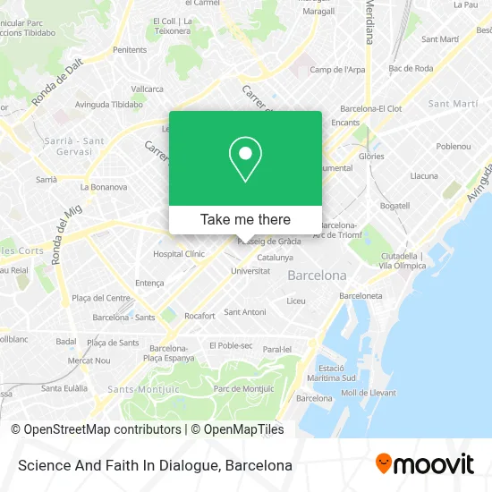 Science And Faith In Dialogue map