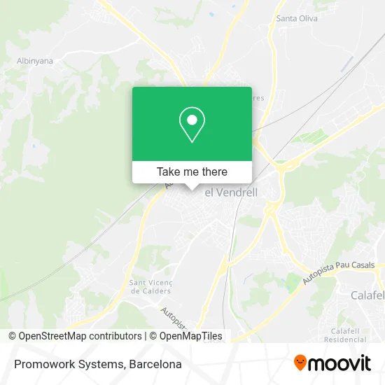 Promowork Systems map
