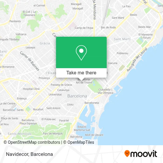 Navidecor map