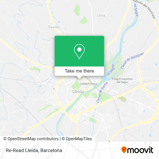 Re-Read Lleida map