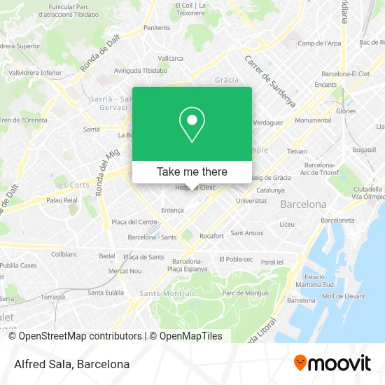 Alfred Sala map