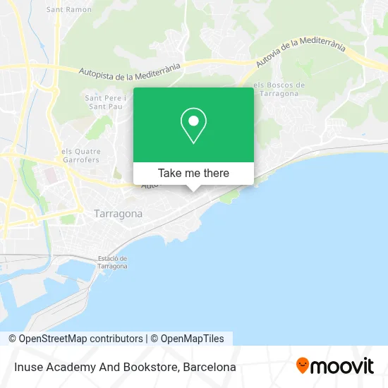 mapa Inuse Academy And Bookstore