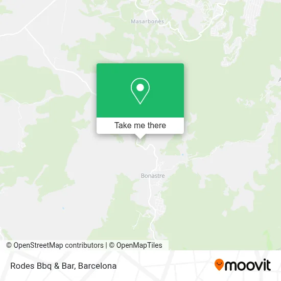 Rodes Bbq & Bar map