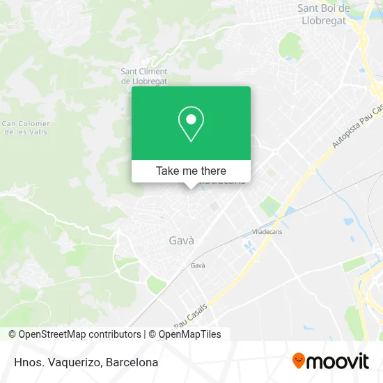 Hnos. Vaquerizo map