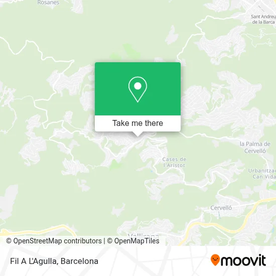 Fil A L'Agulla map