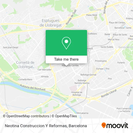 mapa Neotina Construccion Y Reformas