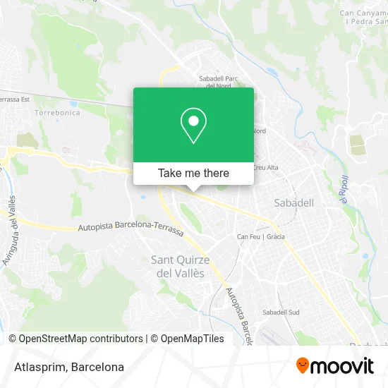 Atlasprim map