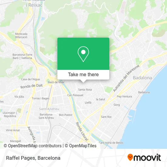 mapa Raffel Pages