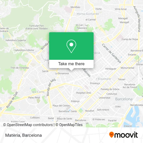 Matèria map