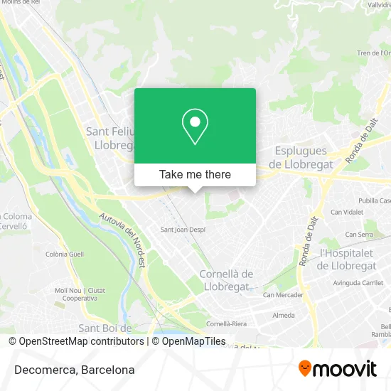 Decomerca map
