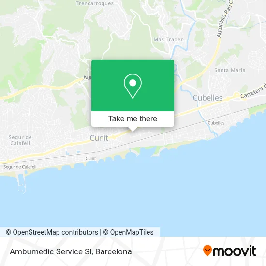 Ambumedic Service Sl map