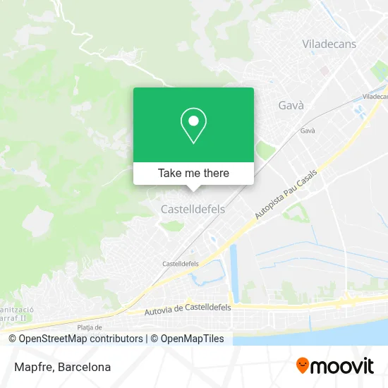 mapa Mapfre