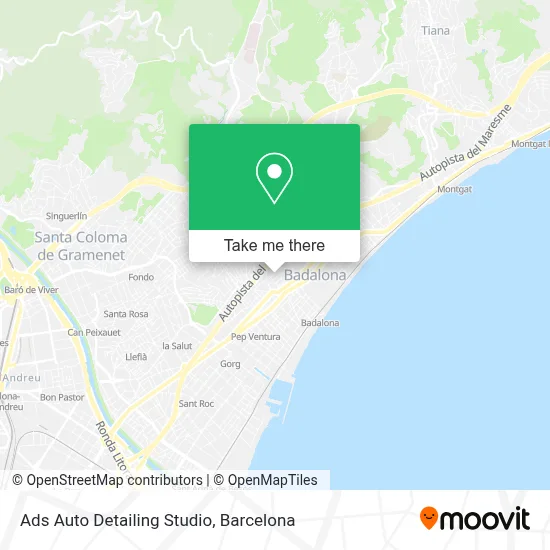 Ads Auto Detailing Studio map