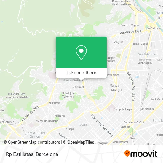 Rp Estilistas map