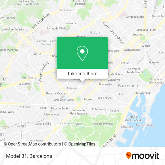 Model 31 map