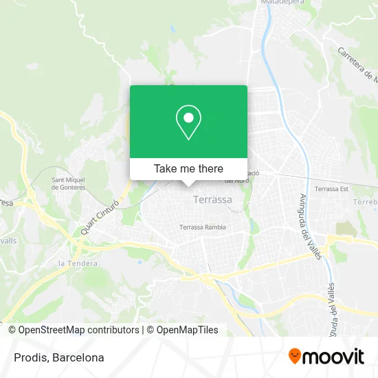 Prodis map