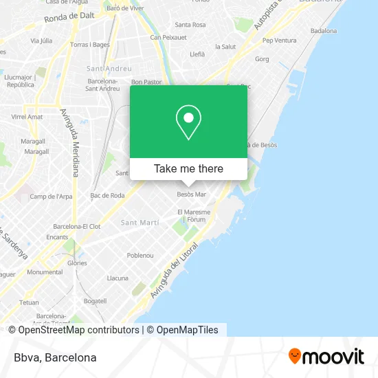 Bbva map