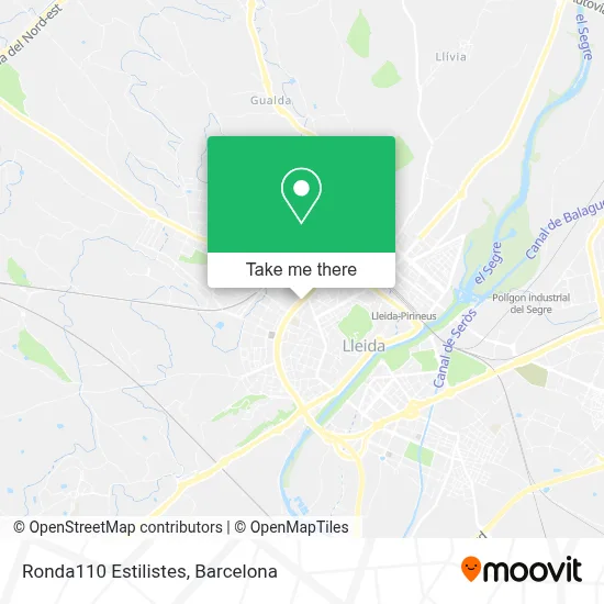 Ronda110 Estilistes map
