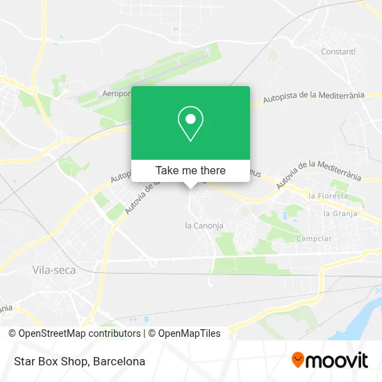 Star Box Shop map