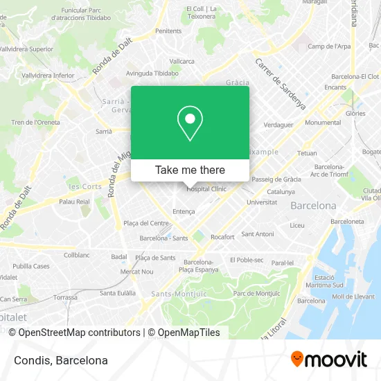 Condis map
