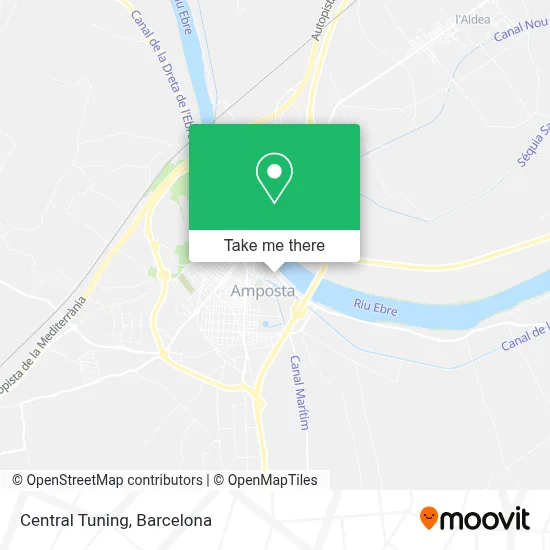 Central Tuning map