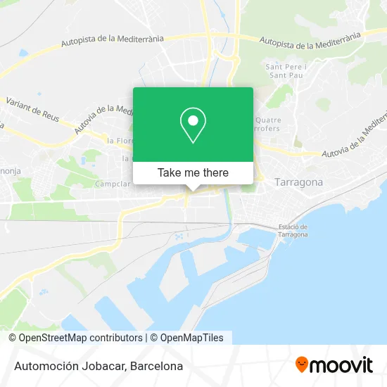 Automoción Jobacar map